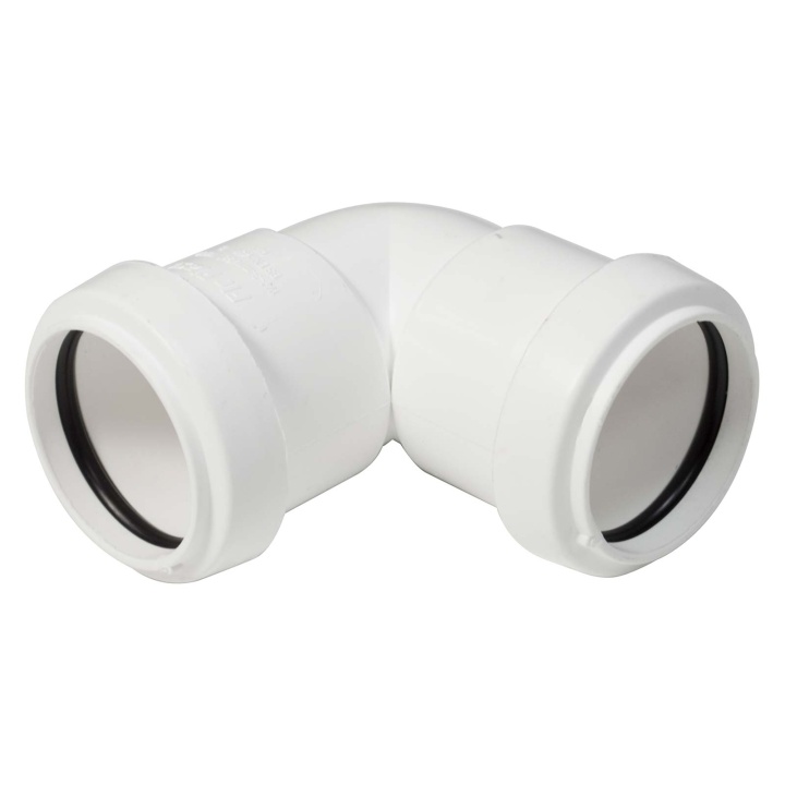 Floplast Mm White Push Fit Knuckle Bend Selco