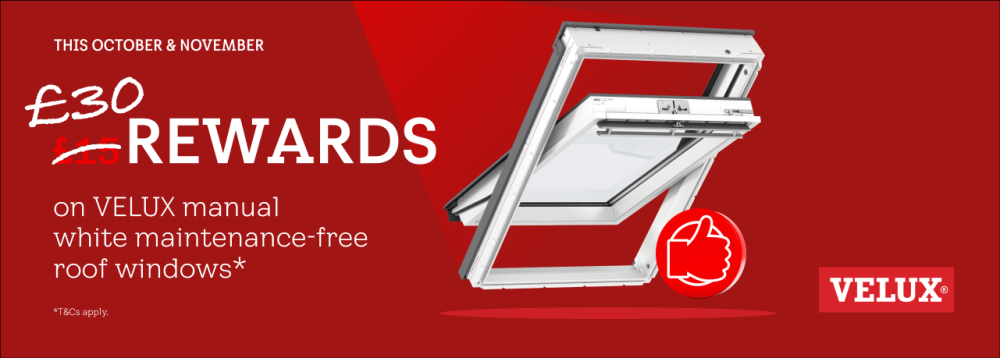 VELUX roof windows rewards banner