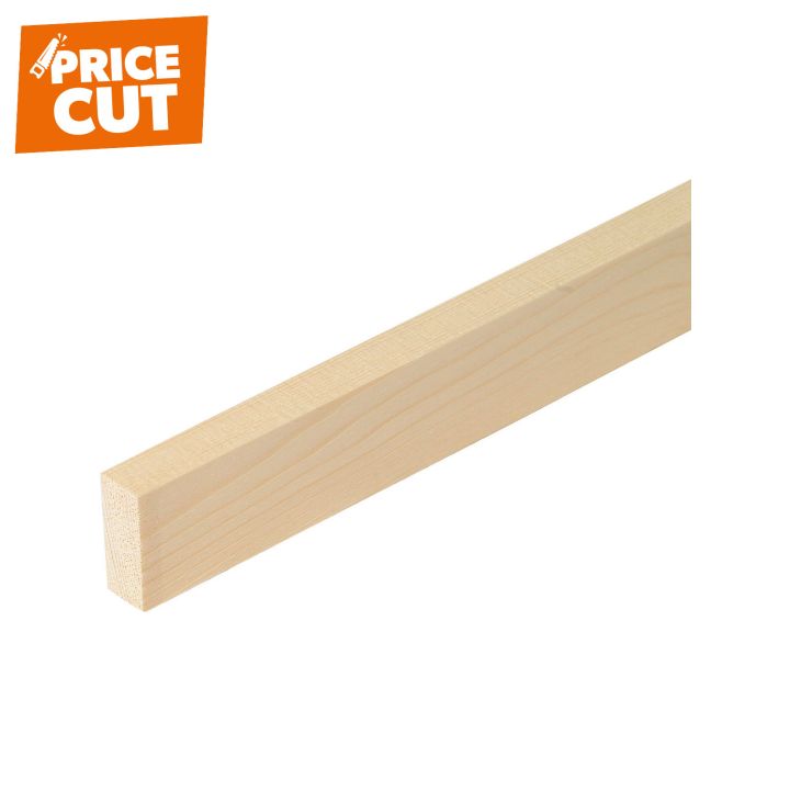 PAR Softwood Whitewood 50 x 22mm (2" x 1") PTL NOM