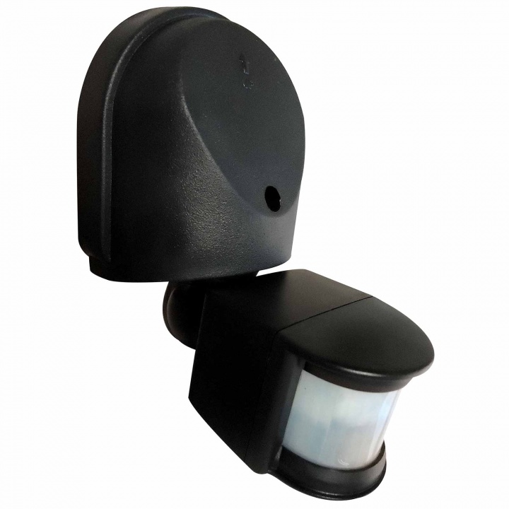 Eterna Standalone PIR Detector Black | Selco