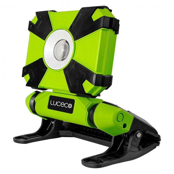 Luceco Rechargable Clip On Mini Worklight 900 Lumen IP54 | Selco