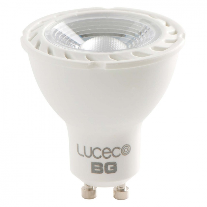 Luceco LED GU10 Lamp 5W Cool White Dimmable 4000k | Selco