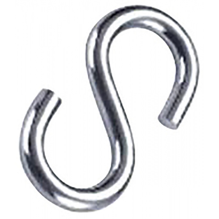 Chain "S" Hooks 38mm (Pk 3)