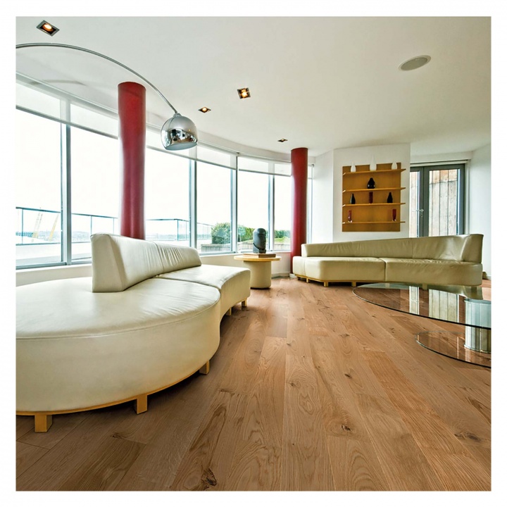 K11 Engineered Oak Lacquered Floor 10 x 125mm Covers 1.5m² Selco