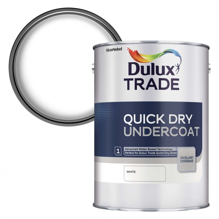 Dulux Trade Quick Dry Undercoat White 2.5ltr | Selco