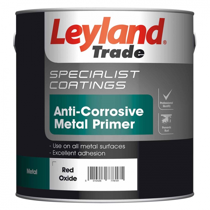 Leyland Anti-Corrosive Metal Primer Red Oxide 2.5ltr | Selco