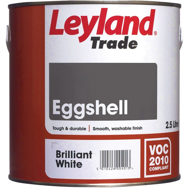 Leyland Trade Eggshell Colour Mixing Base 2.5ltr | Selco