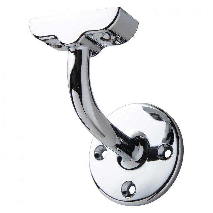 Axxys Handrail Bracket Brushed Chrome | Selco