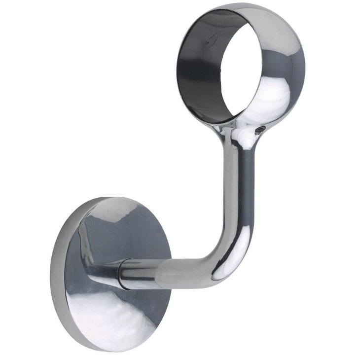 Rothley Handrail Wall Bracket Polished Chrome | Selco