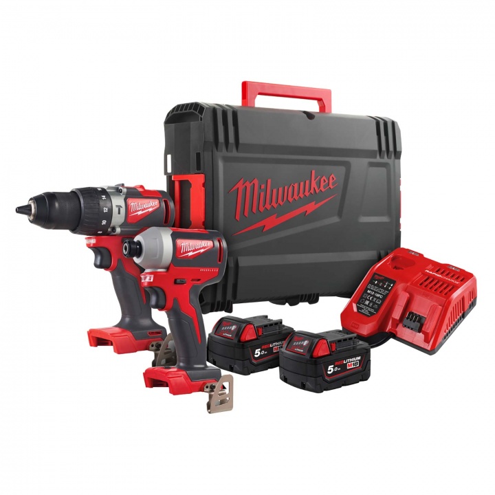 Milwaukee 18v Brushless Combi & Impact Driver Pack 