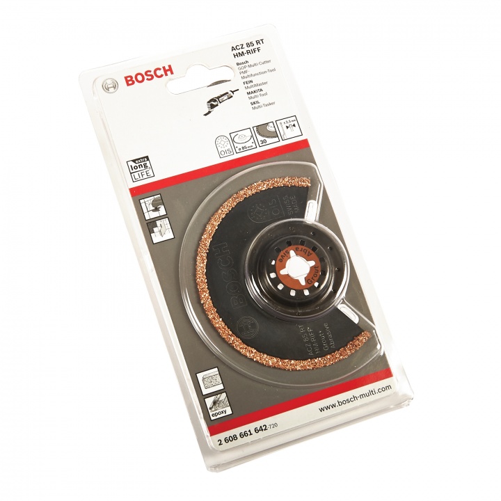 BOSCH Multi Tool Segment Blade Wood/Metal ACZ85EB | Selco