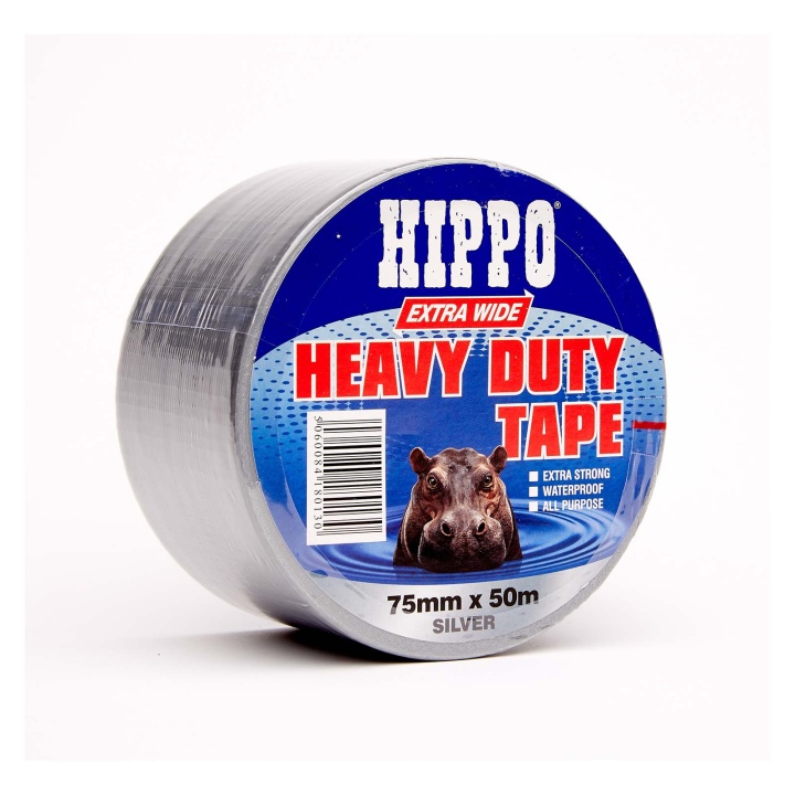 Hippo Silver Heavy Duty Tape 75mm X 50m | Selco