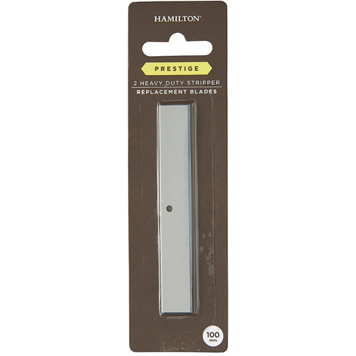 Hamilton Prestige Heavy Duty Stripper Replacement Blades 100mm (4") Pack 2