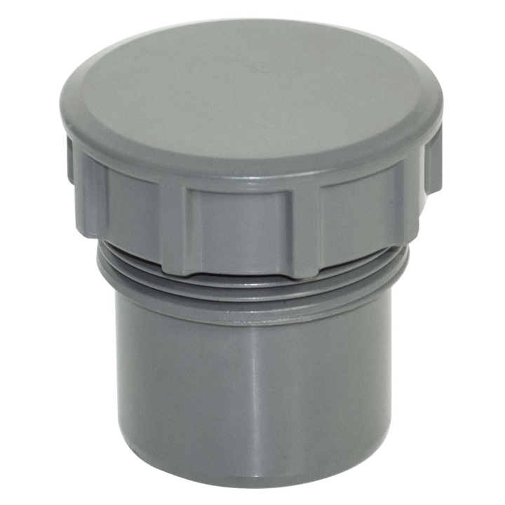 Floplast 40mm Grey Solvent Weld Socket Plug Selco