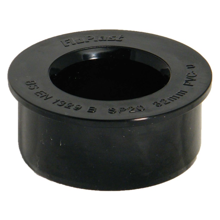 FloPlast 40mm Black Solvent Weld Boss Adaptor | Selco