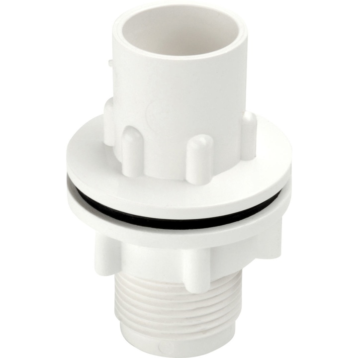 Overflow 22mm Straight Tank Connector | Selco