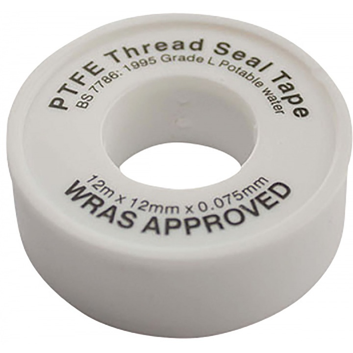 PTFE Tape 12m x 12mm (PK 20)
