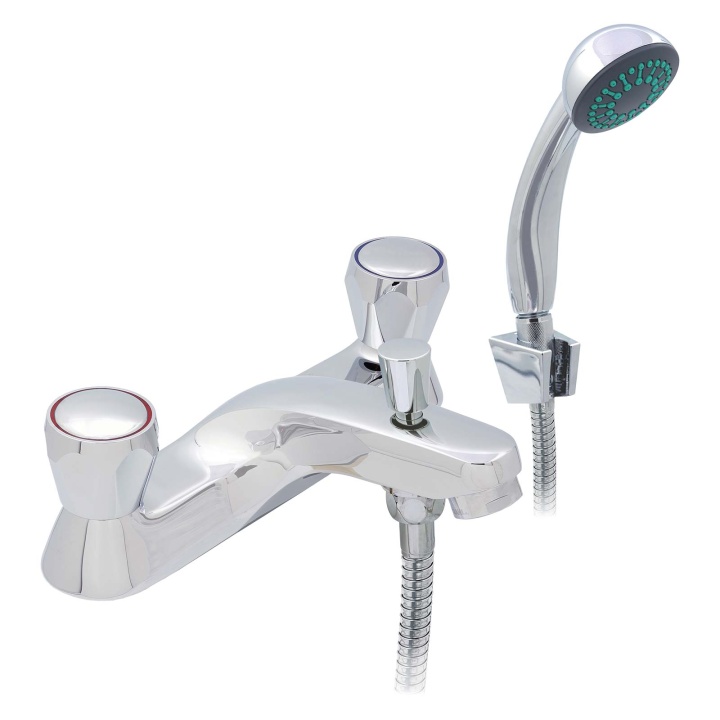 Francis Pegler Araya Modern Bath Shower Mixer Tap with Kit Selco