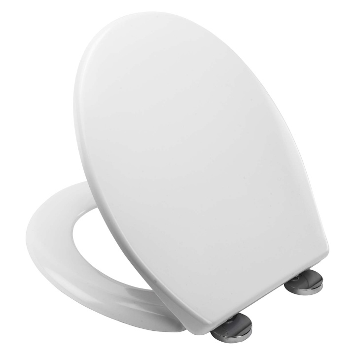 Croydex Constance Flexi Fix Soft Close White Toilet Seat | Selco