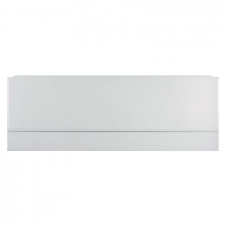 White MDF Front Bath Panel with Adjustable Plinth 1700mm | Selco