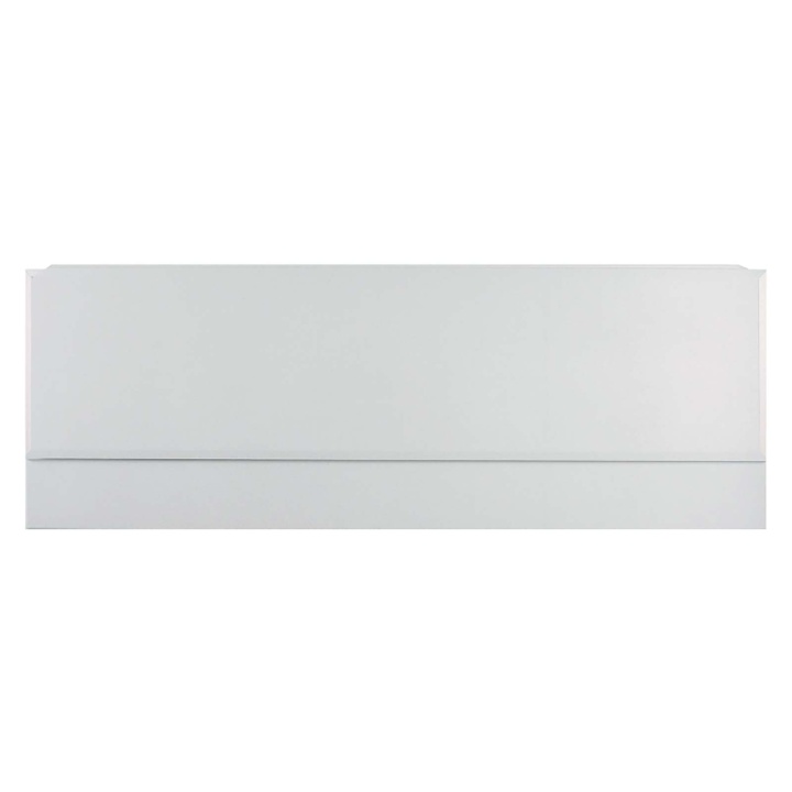 White MDF Front Bath Panel with Adjustable Plinth 1700mm | Selco