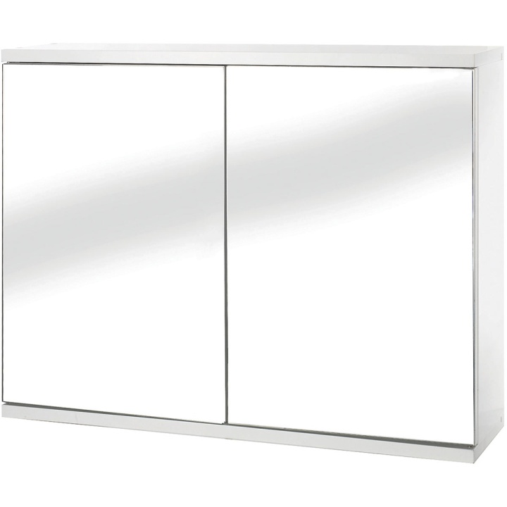 Croydex Simplicity Double Mirror Door Bathroom Cabinet | Selco