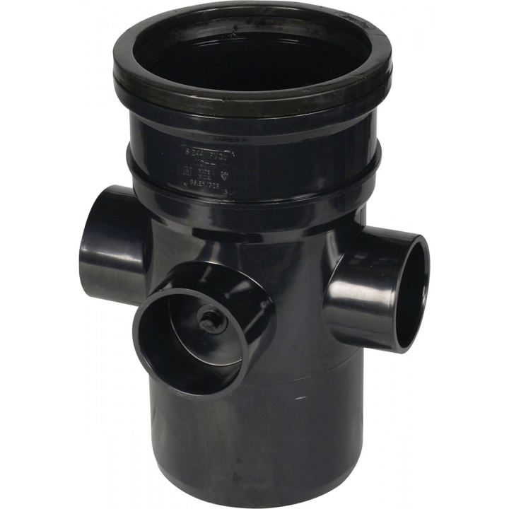 110mm50mm Boss Pipe Spigot Tail Black | Selco