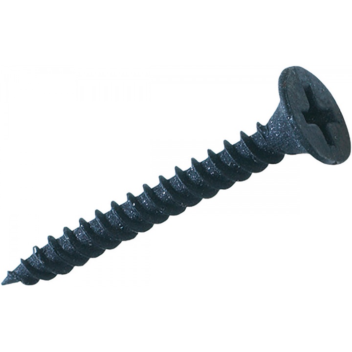 Fine Thread Drywall Screw Black 3.5 x 25mm Pk 1000