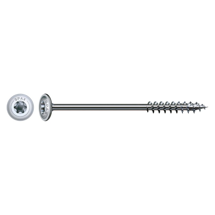 Spax Wirox Construction Screws 6 x 80mm Pack of 100