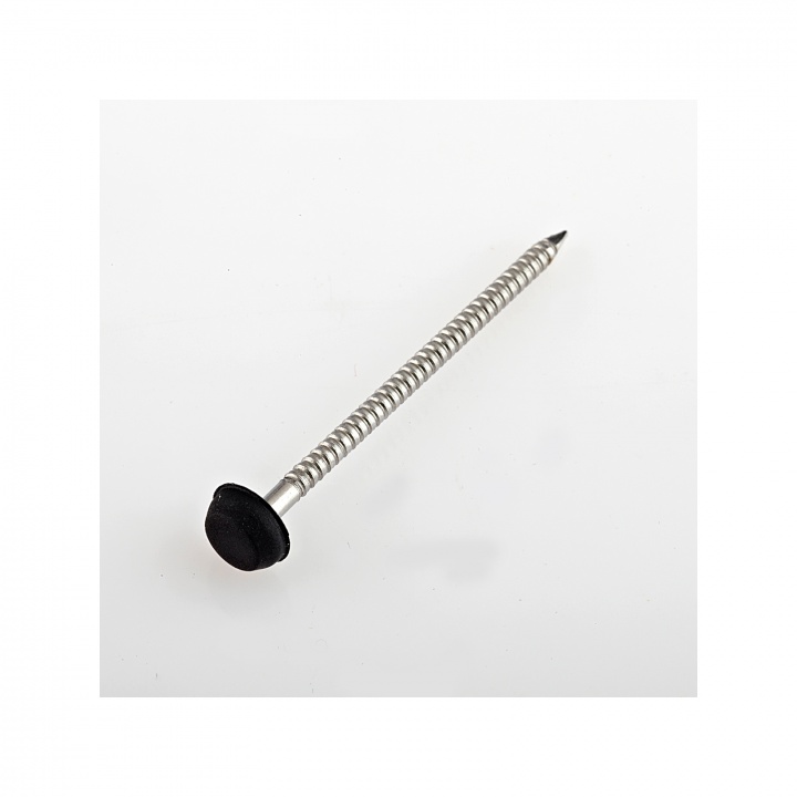 Unifix Black Polytop Nail 3.35 x 65mm Pk 100