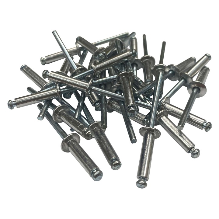 Eclipse 4mm Aluminium Rivets Short Pack of 100