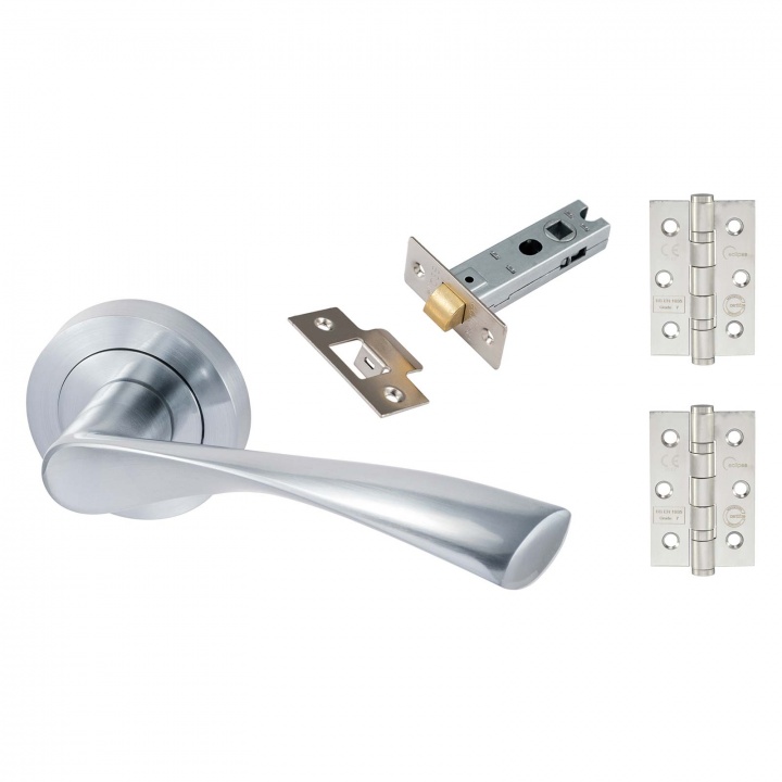 Eclipse Monza Lever On Rose Door Handle Pack | Selco