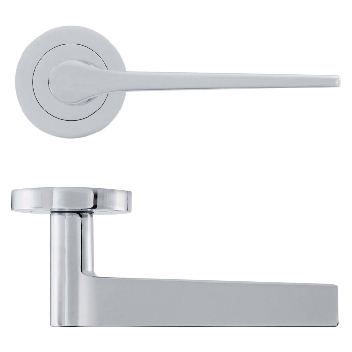 Monte Door Latch Pack Polished Chrome