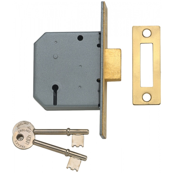 Union Y2177 3 Lever Mortice Deadlock 63mm | Selco