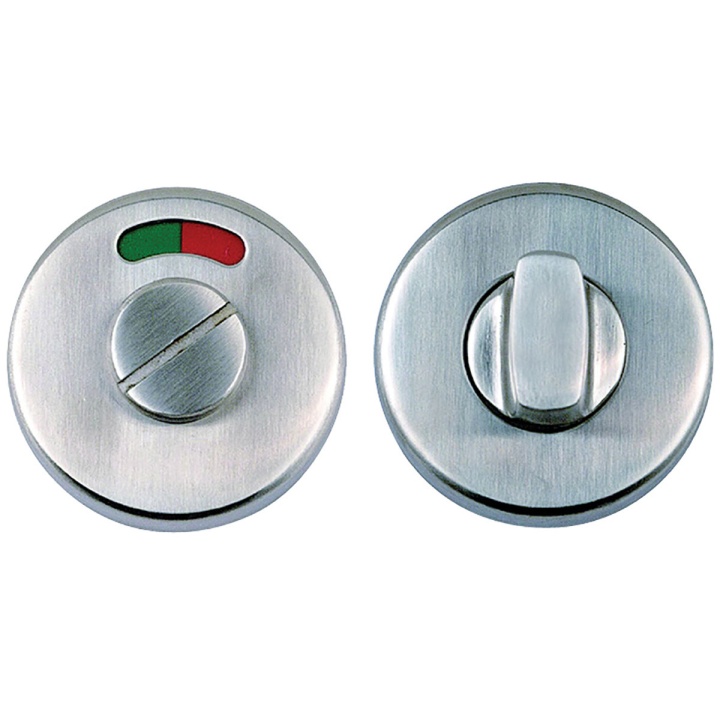 Dale Bathroom Thumbturn Set Satin Stainless Steel | Selco