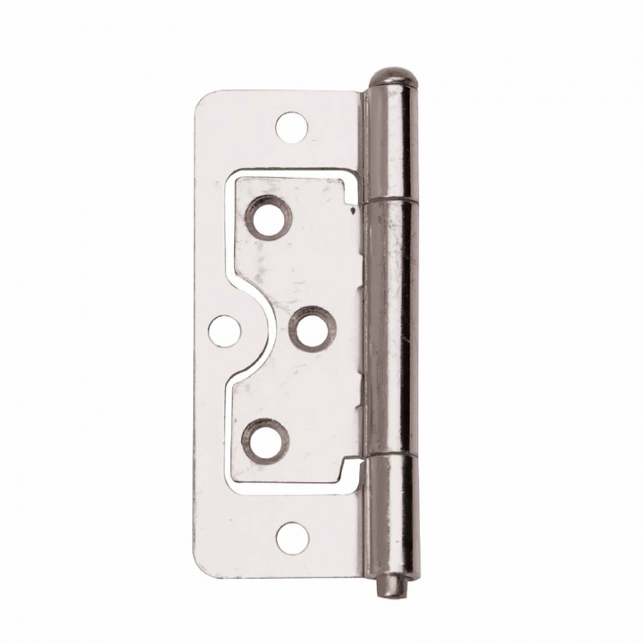 Flush Hinges Bright Zinc Plated 63mm Pack2 Selco 6244