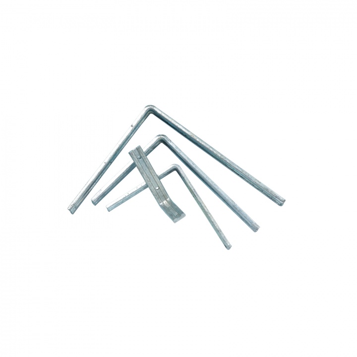 Newtech Fluted Bracket 125x100mm Galvanised