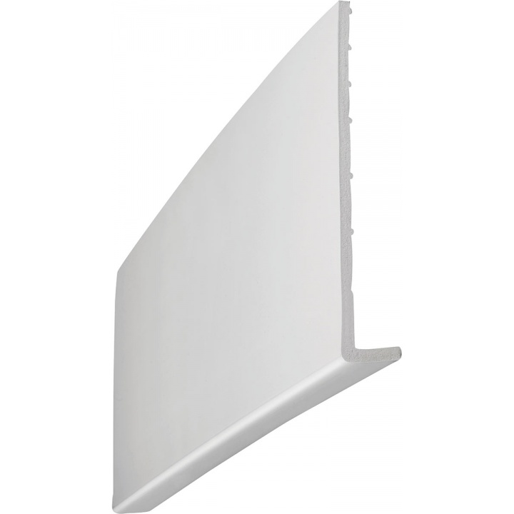 Single Leg White Universal Fascia Board 250mm X 5m | Selco