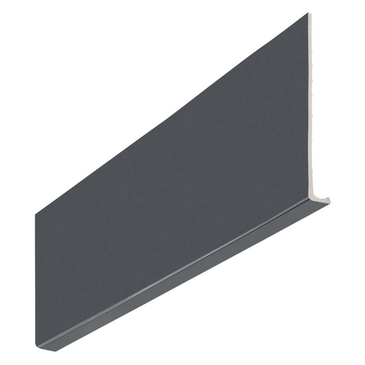 Single Leg Universal Fascia Board Anthracite Grey 300mm X 5m | Selco