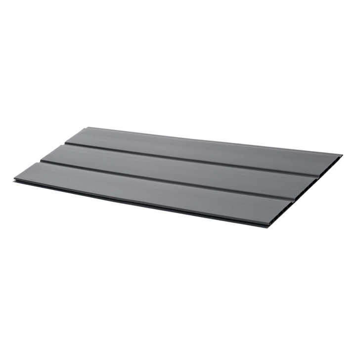 Hollow UPVC Soffit Board Anthracite Grey 300mm | Selco