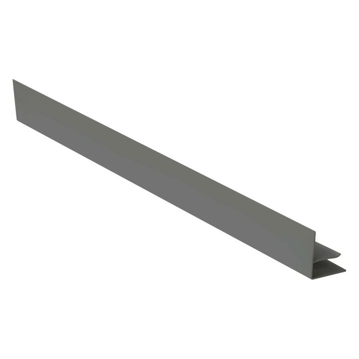 UPVC F Trim Anthracite Grey 5m | Selco