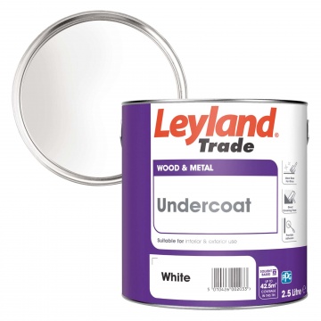 Leyland Trade Undercoat White 2.5ltr | Selco