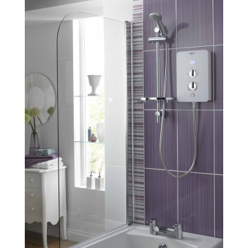 Bristan Glee 10.5kW White & Chrome Electric Shower | Selco