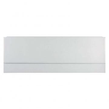 White MDF Front Bath Panel with Adjustable Plinth 1700mm | Selco