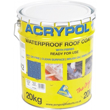 Acrypol+ Roof Coating Grey 20kg | Selco