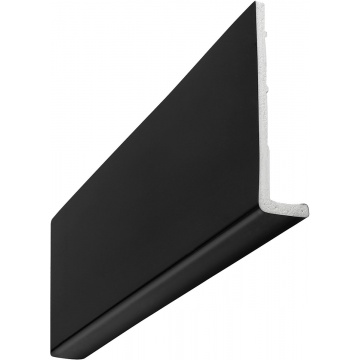 Single Leg Black Universal Fascia Board | Selco