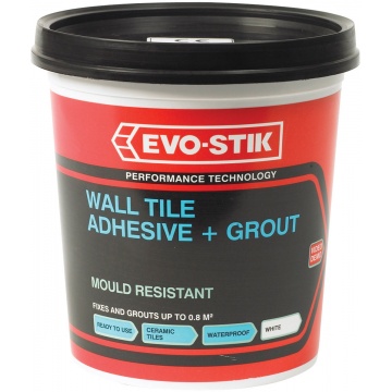 Evo-Stik Mould Resistant Wall Tile Adhesive & Grout Economy | Selco