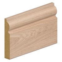 Oak Veneer Torus Skirting 119 x 18 x 4200mm