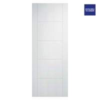Vancouver 5 Panel Primed White FD30 Fire Doors