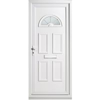 Carolina Half Moon uPVC Door RHH 2085 x 920mm